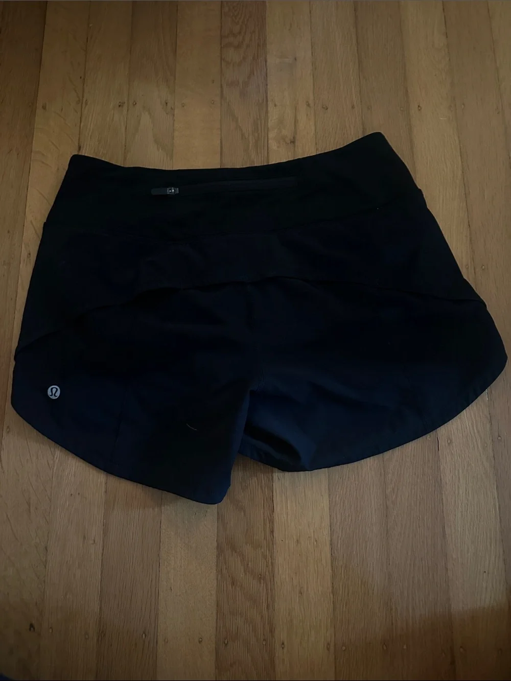 lululemon athletica Black Athletic Running Shorts